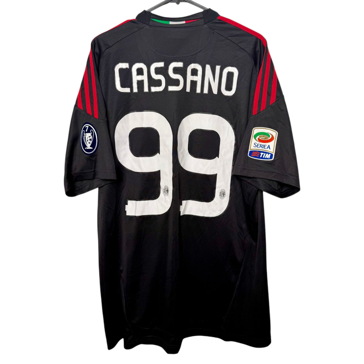 Original AC Milan 2010/11 Third - Antonio Cassano #99 Size M