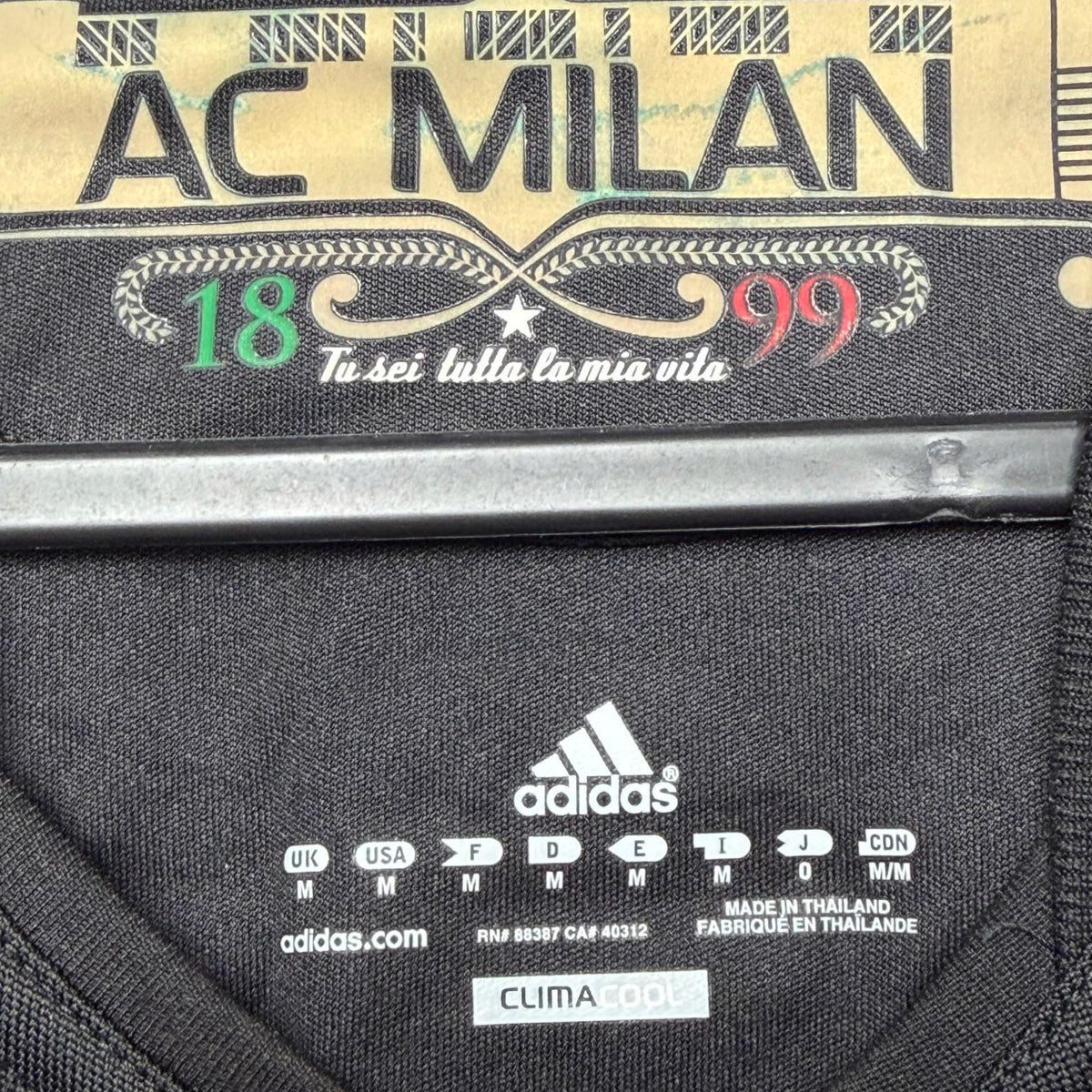 Original AC Milan 2010/11 Third - Antonio Cassano #99 Size M