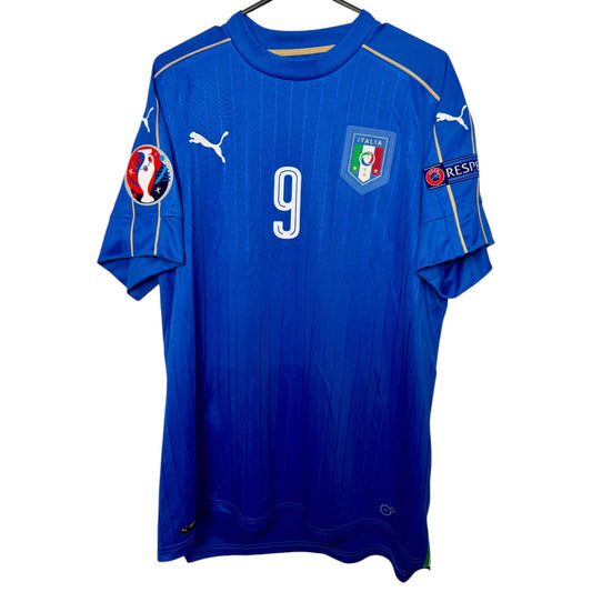 Original Italy 2016 Home - Pelle #9 Size XL