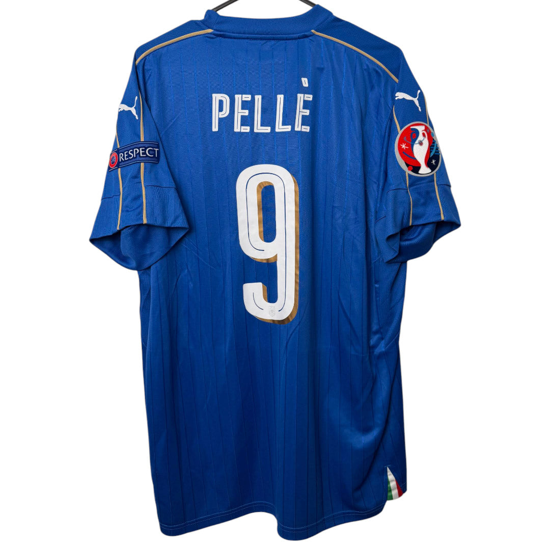 Original Italy 2016 Home - Pelle #9 Size XL