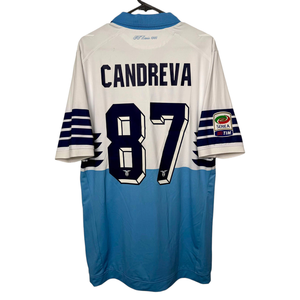 Original Lazio 2018/19 Home - Candreva #87 Size XXL