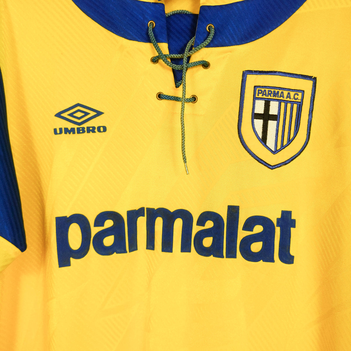 Original Parma A.C 1993/95 Away - Faustino Asprilla #11 Size L fit XL