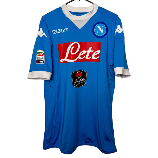 Original Napoli 2015/16 Home - Lorenzo Insigne #24 Size XL (Player Issue)