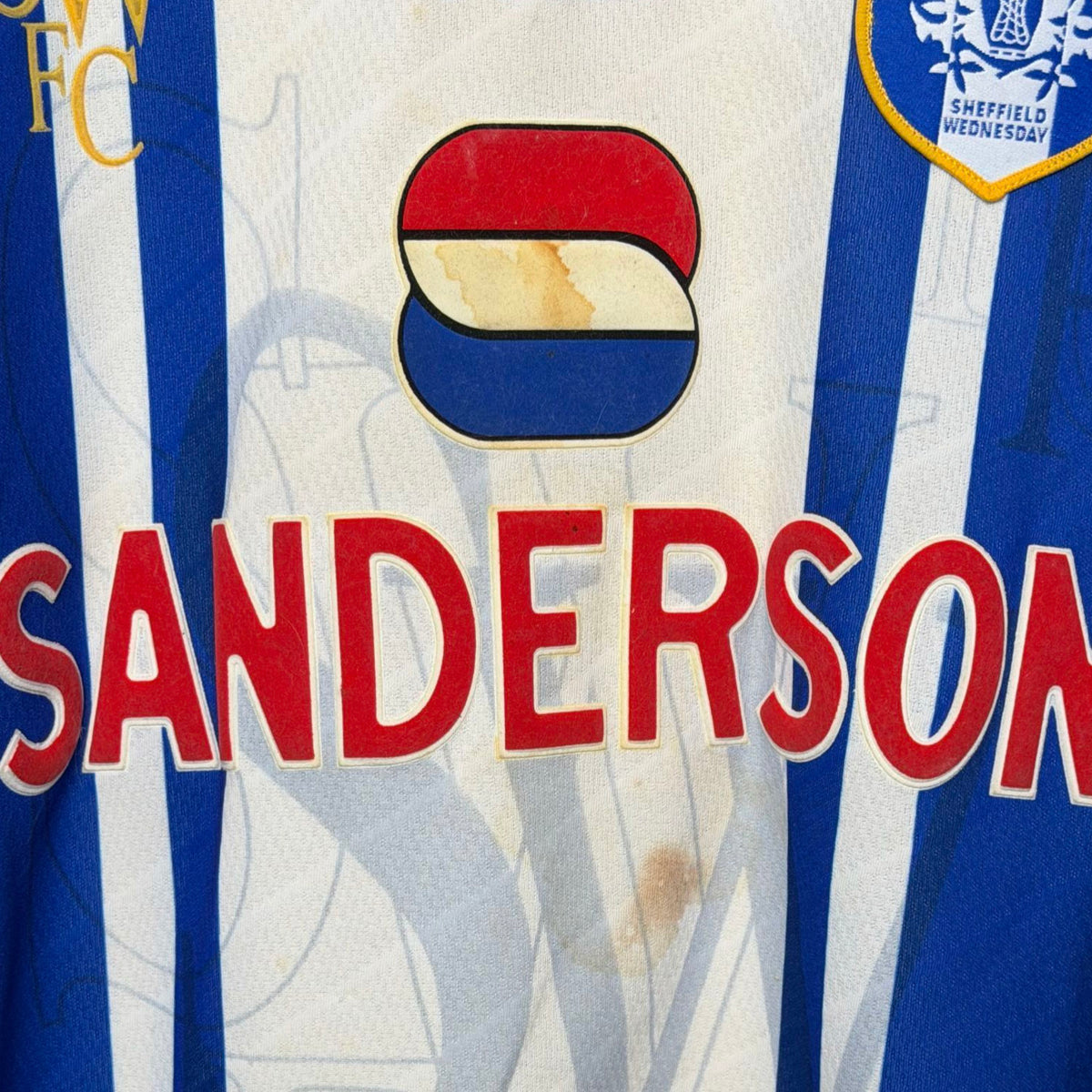 Original Sheffield Wednesday 1995/97 Home - Size L