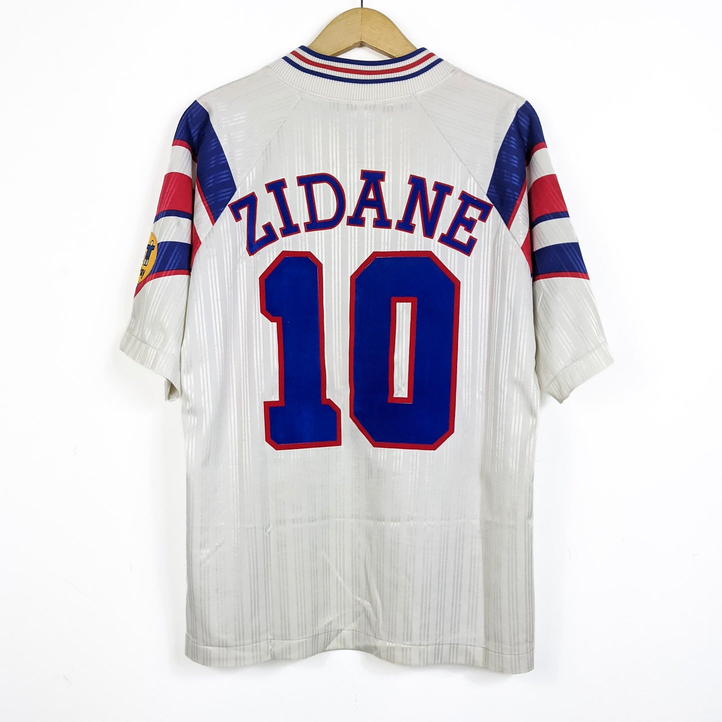 Original France 1996 Away - Zidane #10 Size XL fit L (Jaspo)