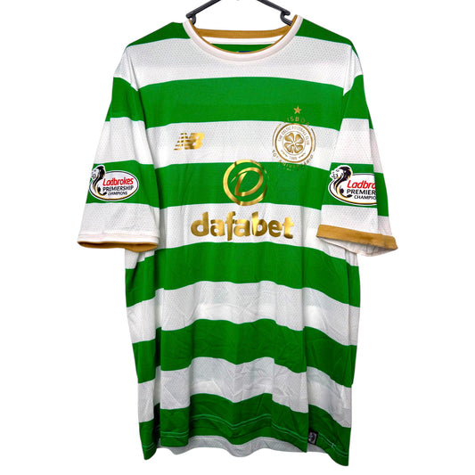 Original Celtic 2017/18 Home - Sinclair #11 Size L