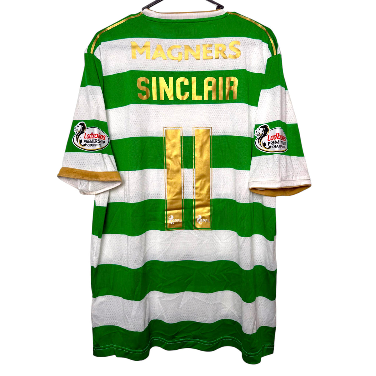 Original Celtic 2017/18 Home - Sinclair #11 Size L