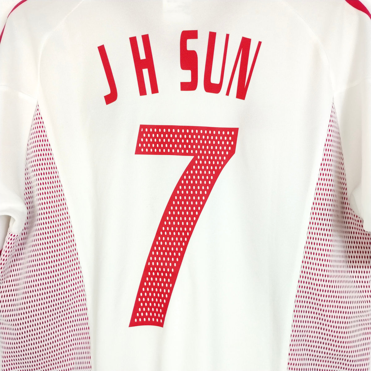 Original China 2002/03 Away - J H Sun #7 Size M fit L