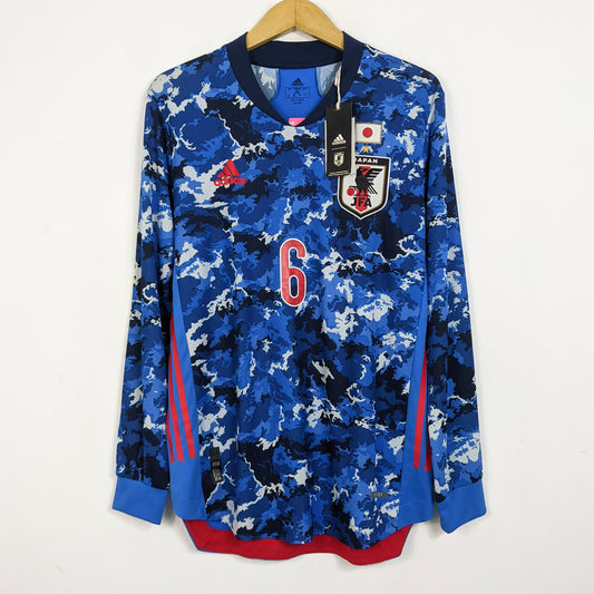Original Japan 2020/21 Home - Endo #6 Size XL (Player Issue) (Bnwt)