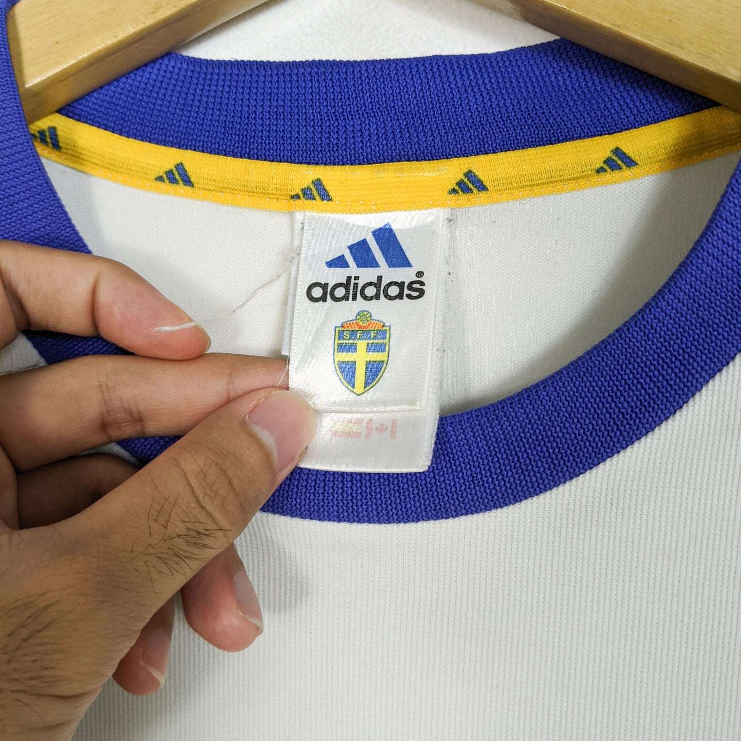 Original Sweden 2002/03 Away - Ibrahimovic #21 Size L