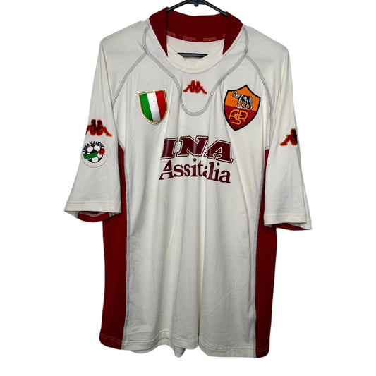 Original AS Roma 2001/02 Away - Cassano #18 Size fit M