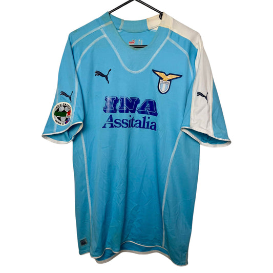 Original Lazio 2005/06 Home - Di Canio #9 Size M