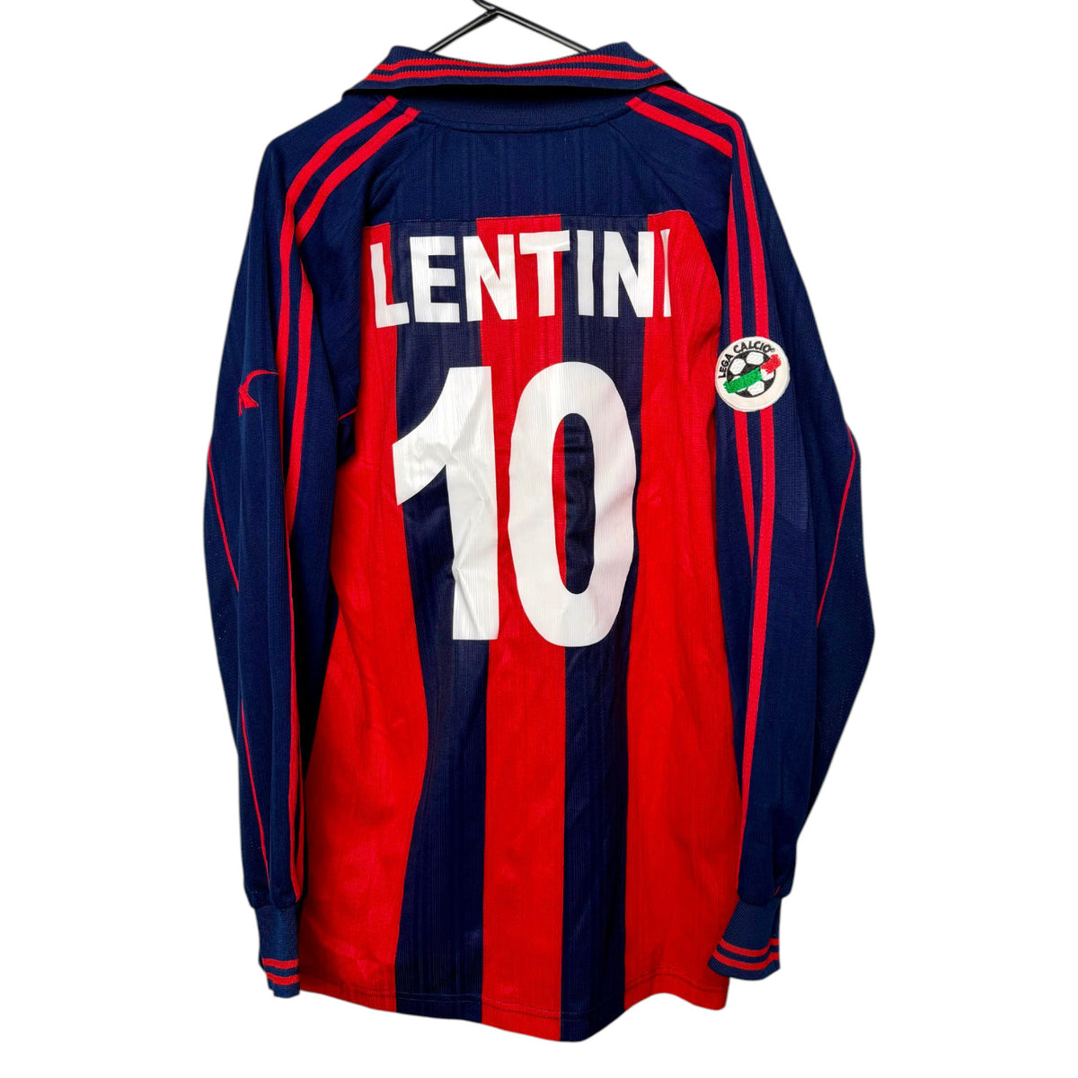 Original Cosenza Calcio 2002/03 Home - Lentini # Size L (Long Sleeve)