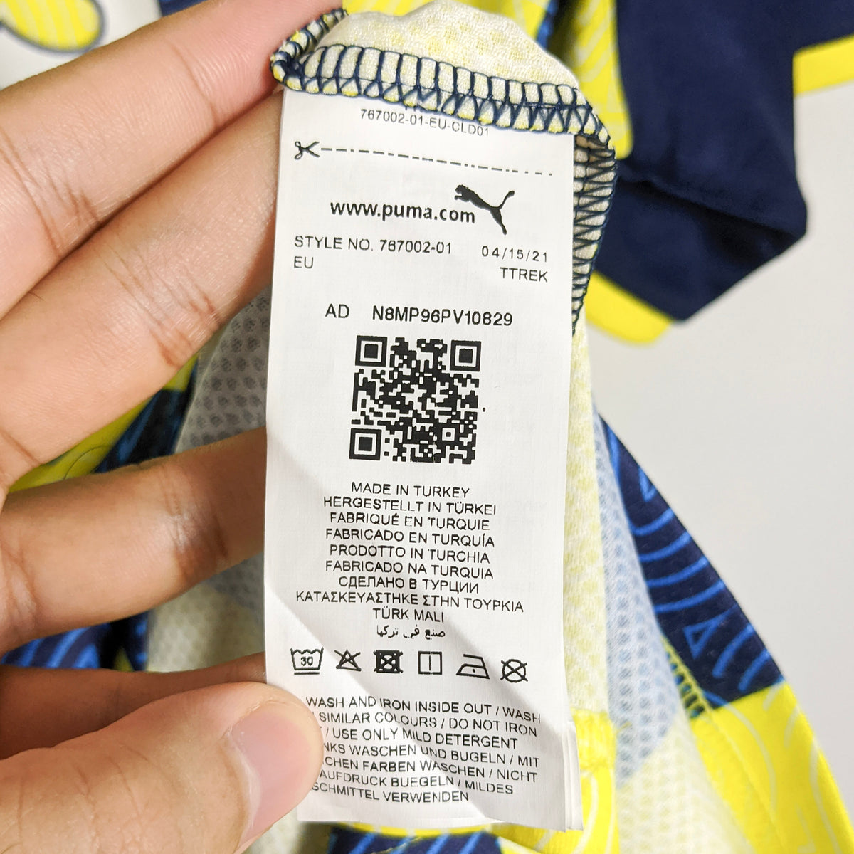 Original Fenerbahçe SK 2021/22 Home - Arda Guler #25 Size XXL