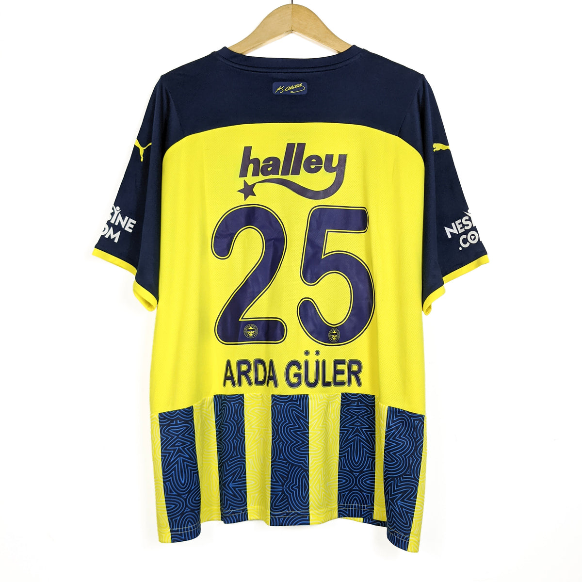Original Fenerbahçe SK 2021/22 Home - Arda Guler #25 Size XXL