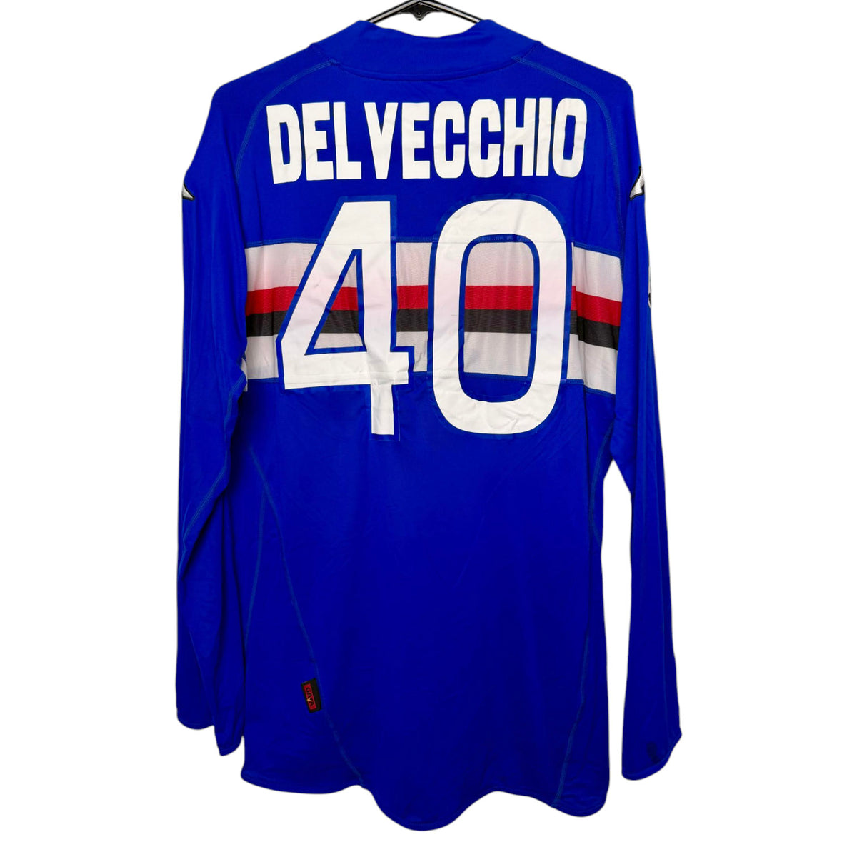 Original Sampdoria 2005/07 Home - Delvecchio #40 Size M (Long Sleeve)
