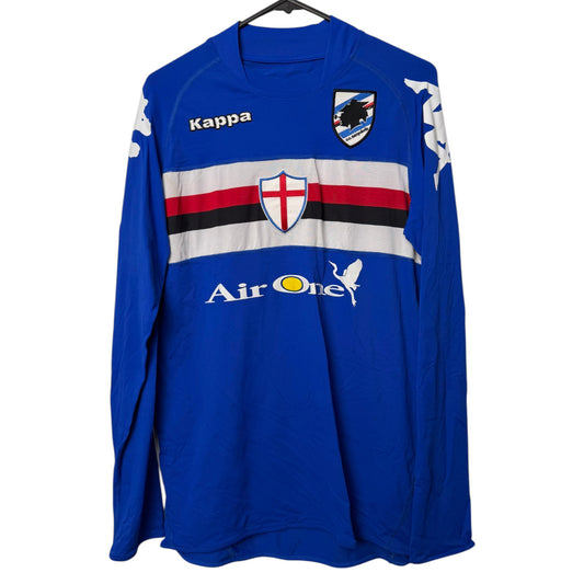 Original Sampdoria 2008/09 Home - Sammarco #21 Size M (Long Sleeve)