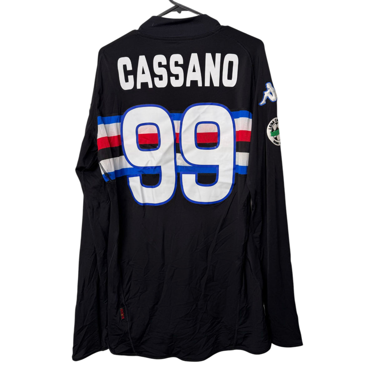 Original Sampdoria 2006/07 Third - Cassano #99 Size M (Long Sleeve)