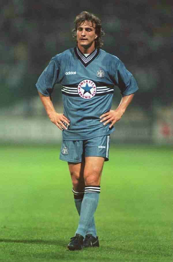 Original Newcastle 1996/97 Away - Ginola #14 Size XL