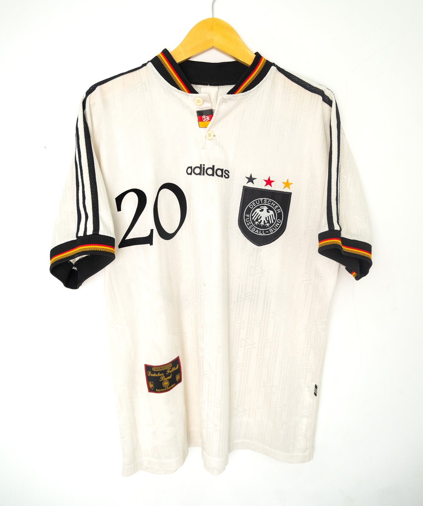Authentic Germany 1996 - Oliver Bierhoff #20 Size L