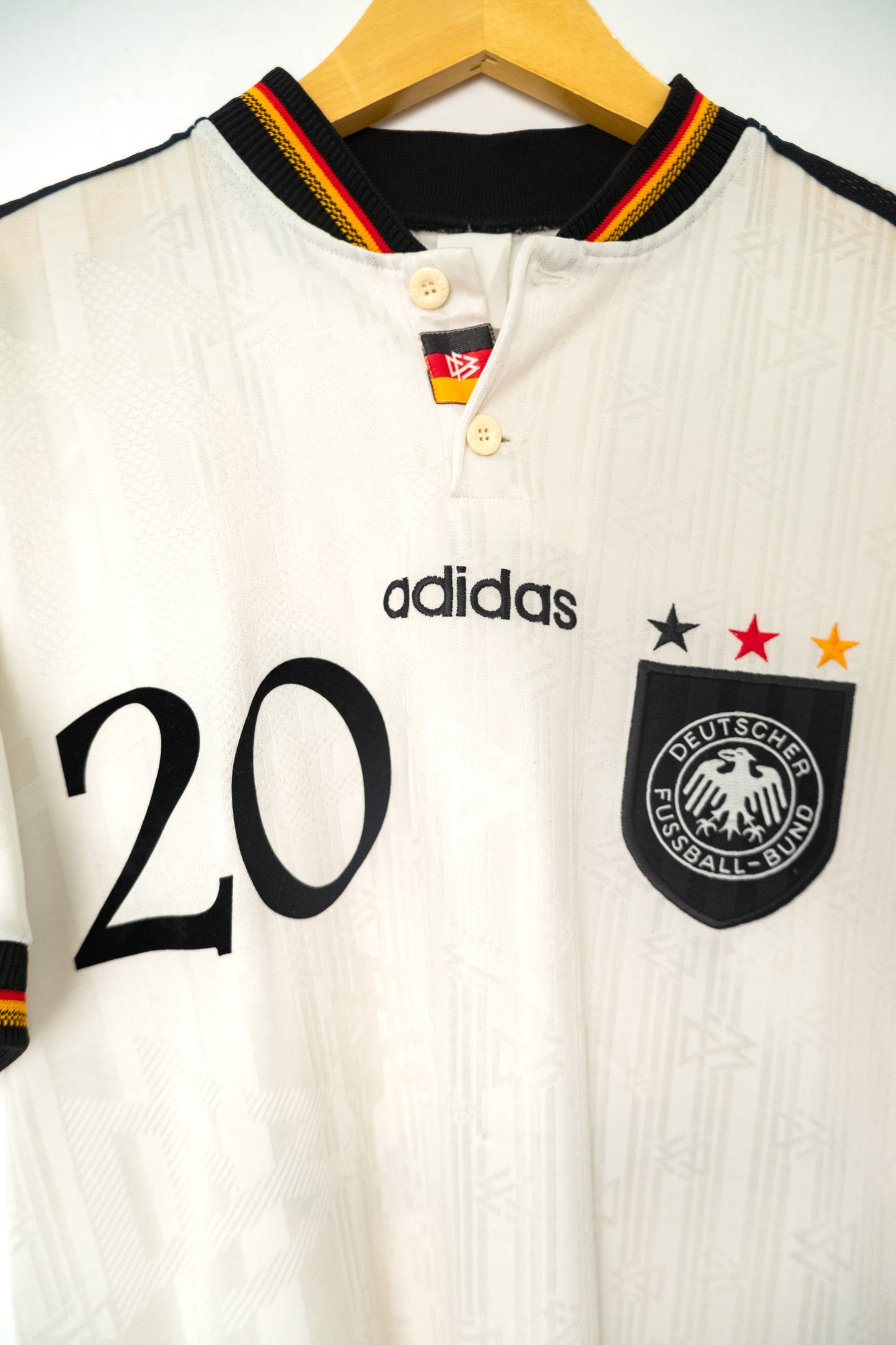 Authentic Germany 1996 - Oliver Bierhoff #20 Size L