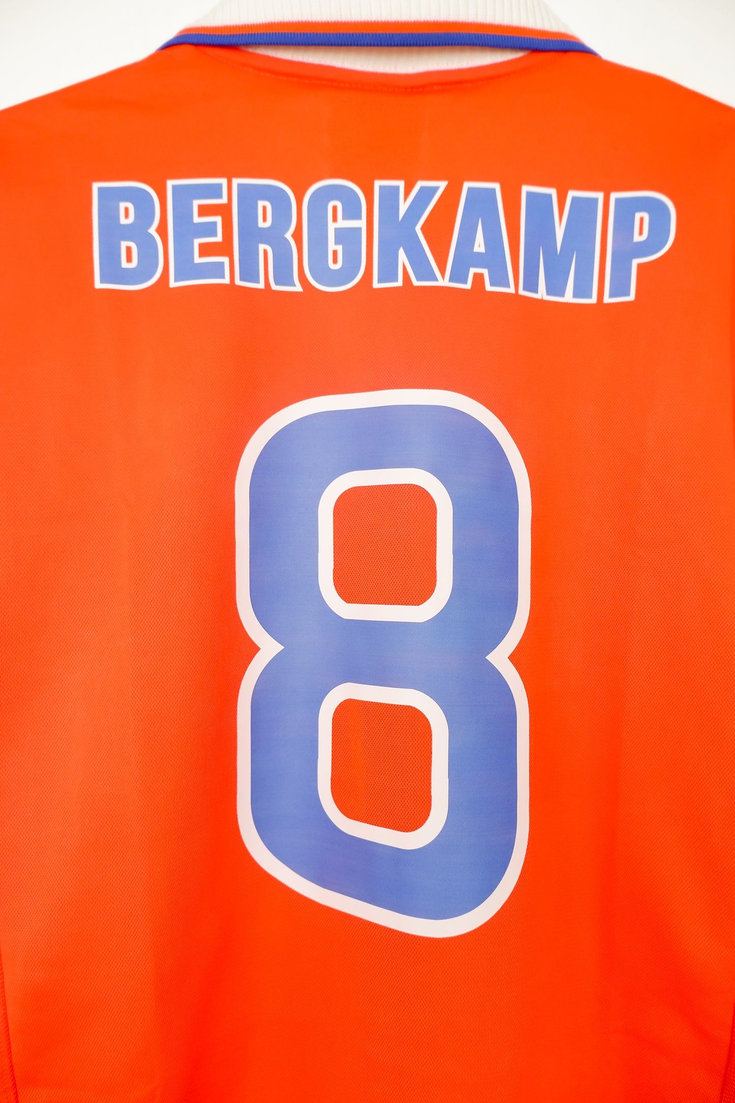 Authentic Netherlands 1997 Home Jersey - Dennis Bergkamp #8 Size M