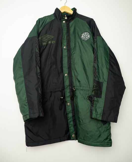 Authentic Celtic 1992/94 Padded Coat - Size L