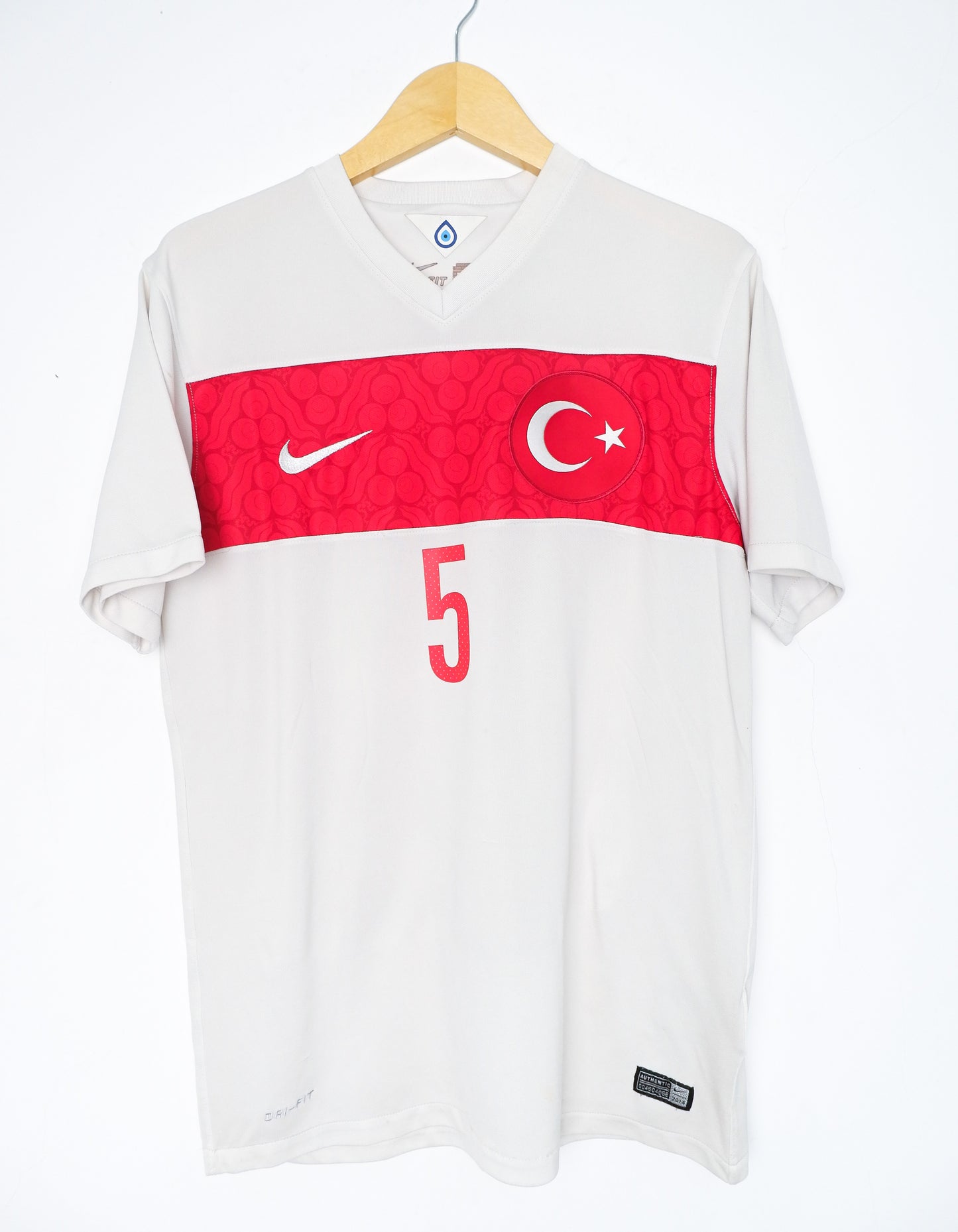 Authentic Turkey 2014 Away - Emre Belözoğlu #5 Size M