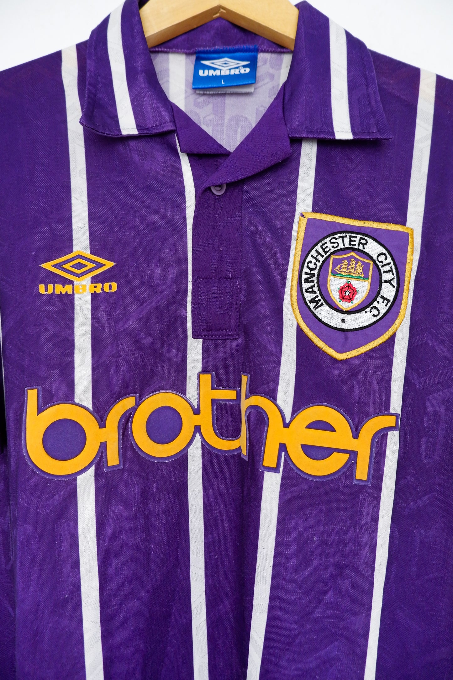 Authentic Manchester City 1993/94 Away - Size L