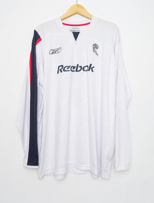 Authentic Bolton Wanderers 2005/07 - Stelios #7 Size XL (Long Sleeve)