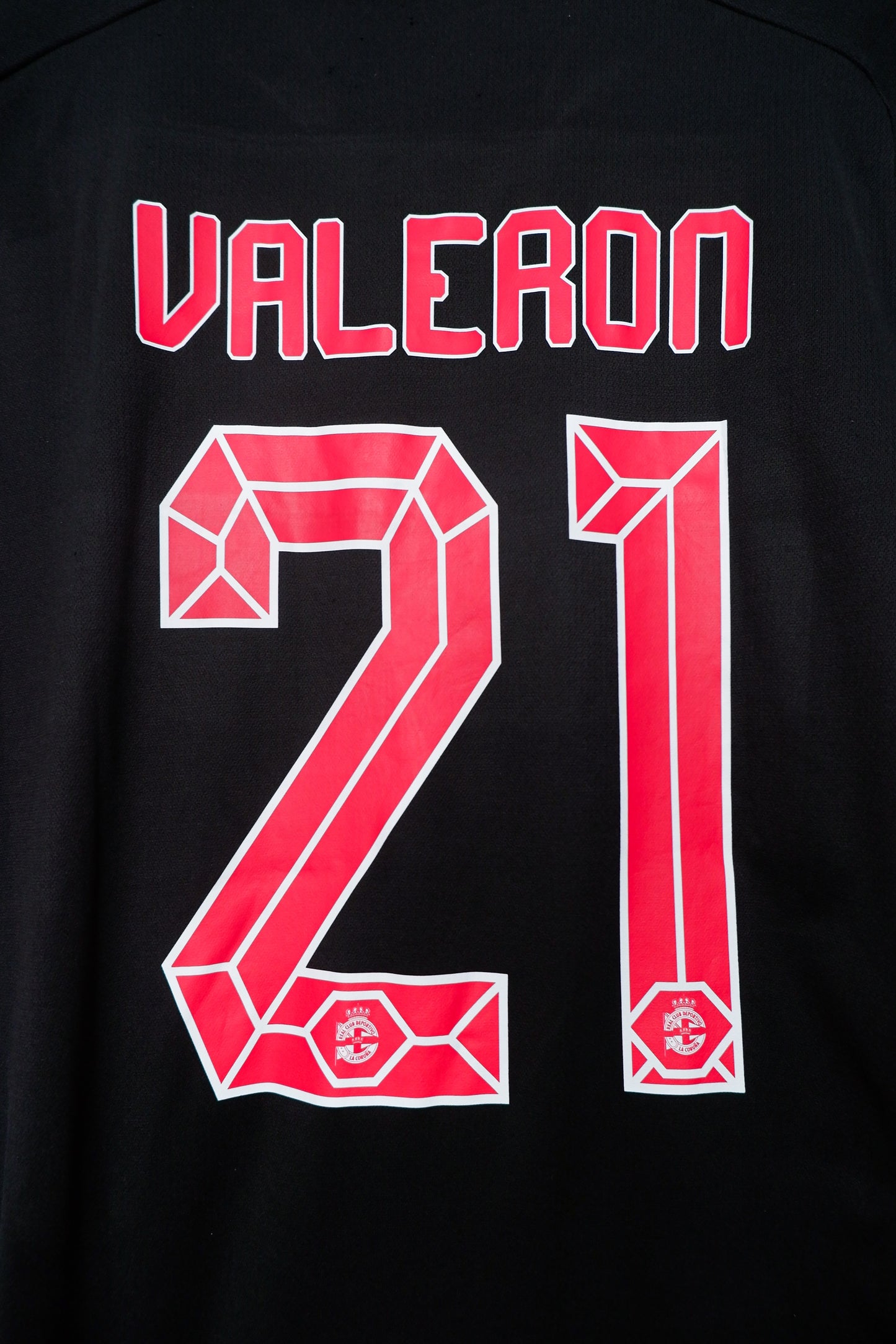 Authentic Deportivo de La Coruña 2012/13 Away - Valeron #21 Size M