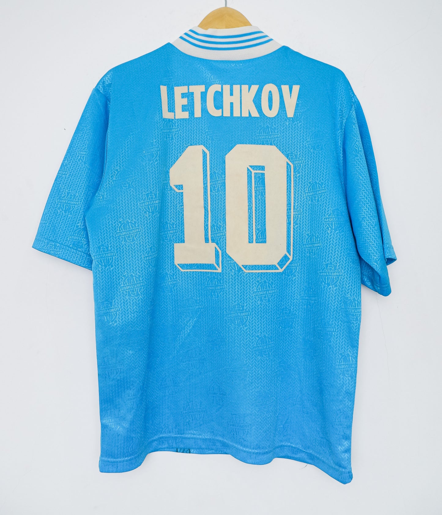 Authentic Olympique de Marseille 1996/97 - Yordan Letchkov #10 Size M