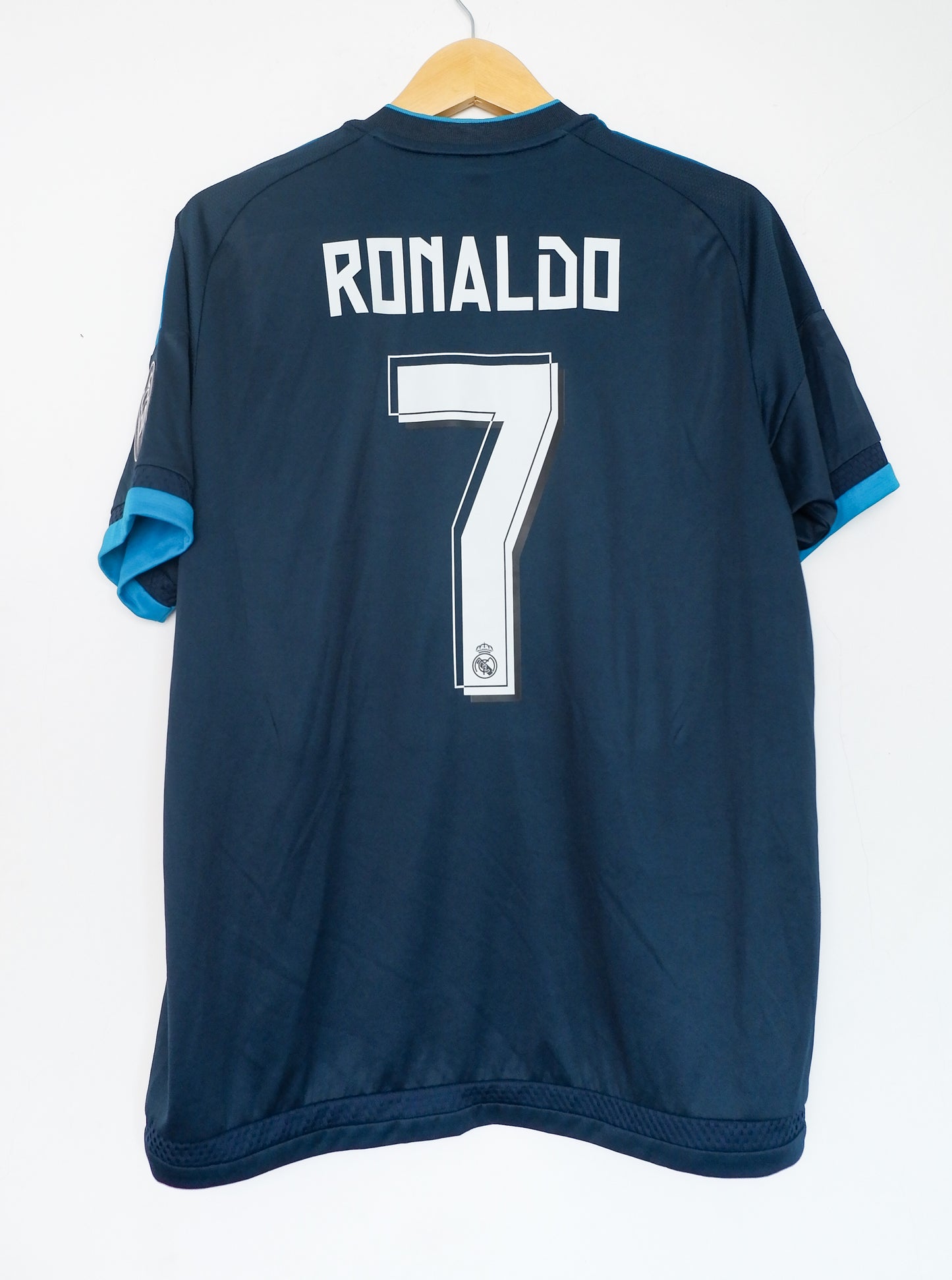 Authentic Real Madrid 2015/16 Third - Cristiano Ronaldo #7 Size L