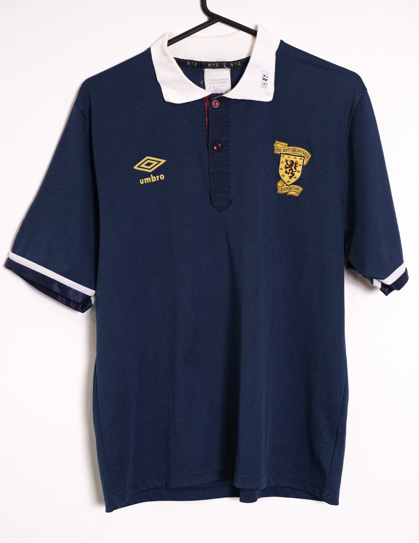 Authentic Scotland Home Jersey 1990 - Size M