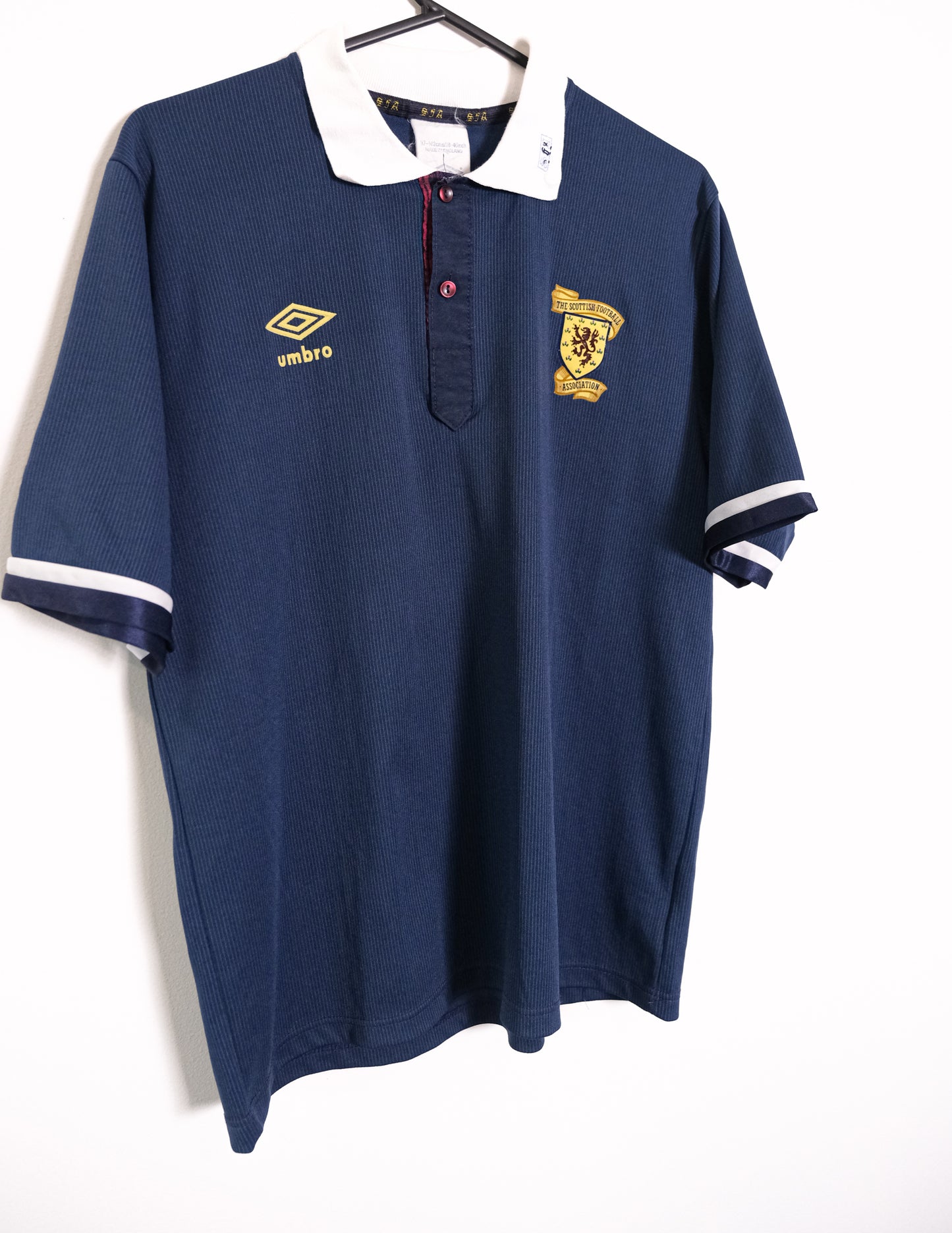 Authentic Scotland Home Jersey 1990 - Size M