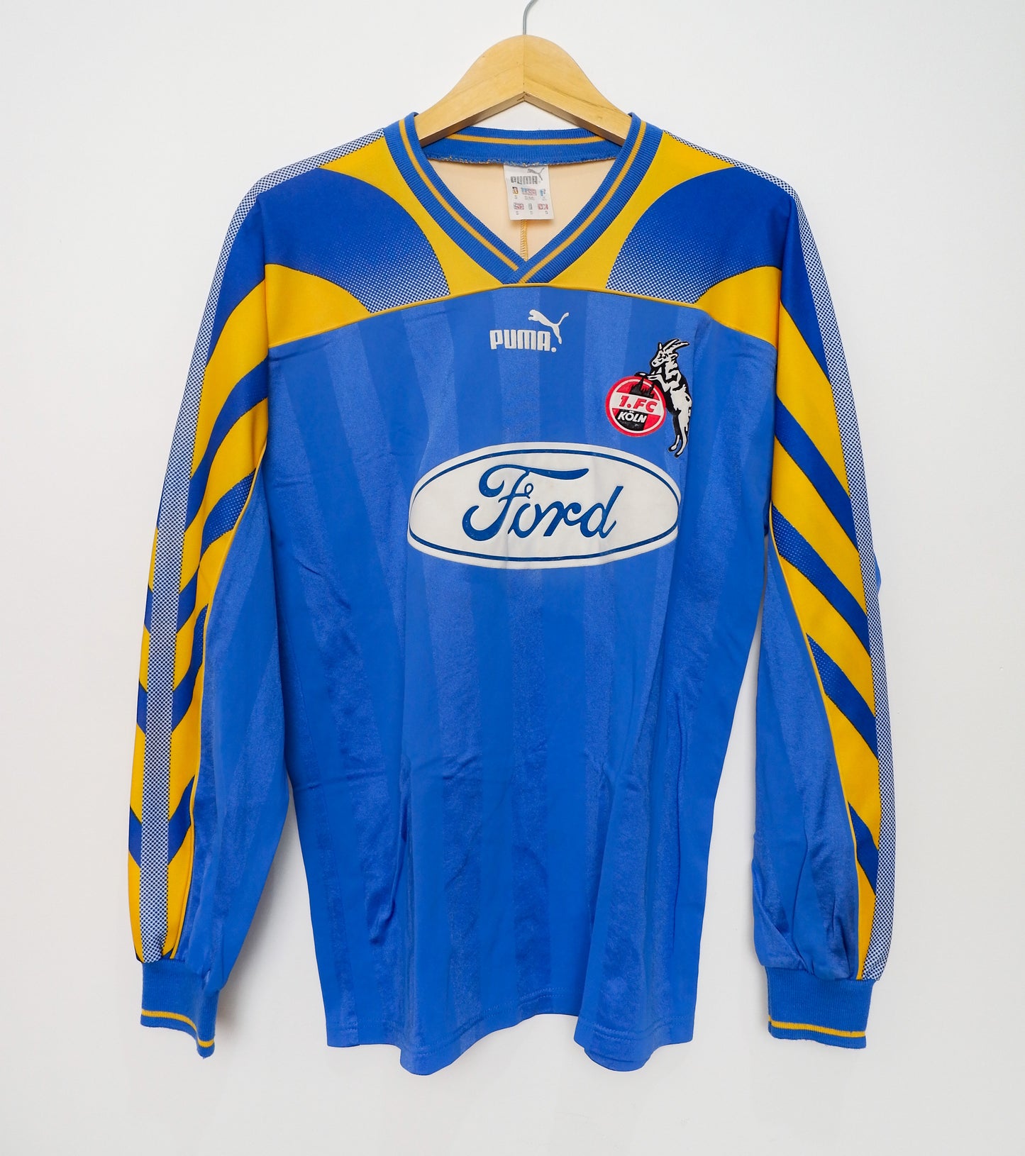 Authentic FC Köln 1995/96 Away - Size S fit M (Long Sleeve)