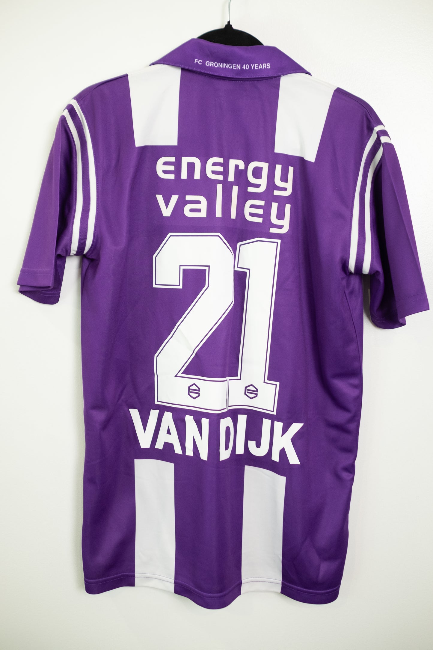 Authentic FC Groningen 2011/12 Away - Van Dijk #21 Size XL (Bnwt)