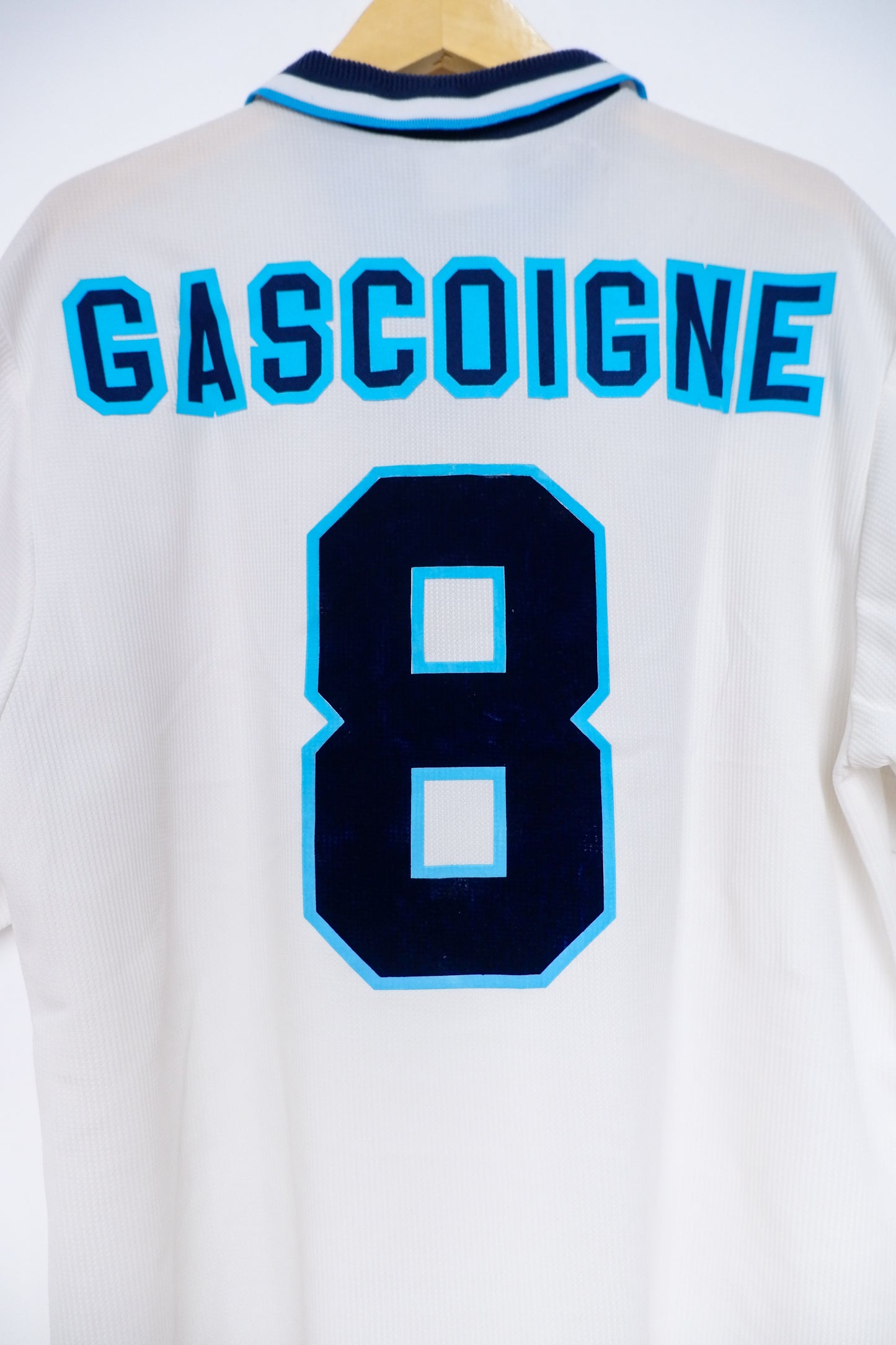 Authentic England 1996 - Paul Gascoigne #8 Size XL (Player Issue)