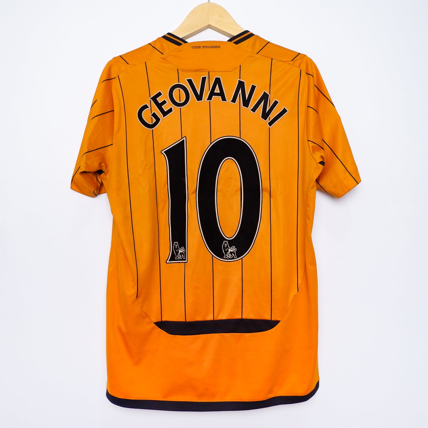 Authentic Hull City 2008/09 - Geovanni #10 Size M