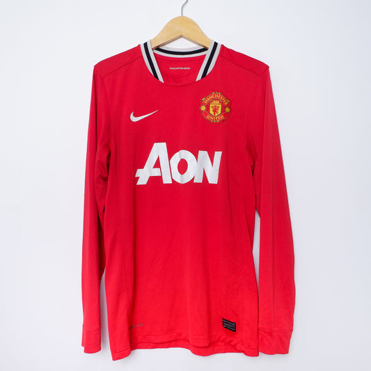 Authentic Manchester United 2011/12 - Dimitar Berbatov #9 Size S (Long Sleeve)