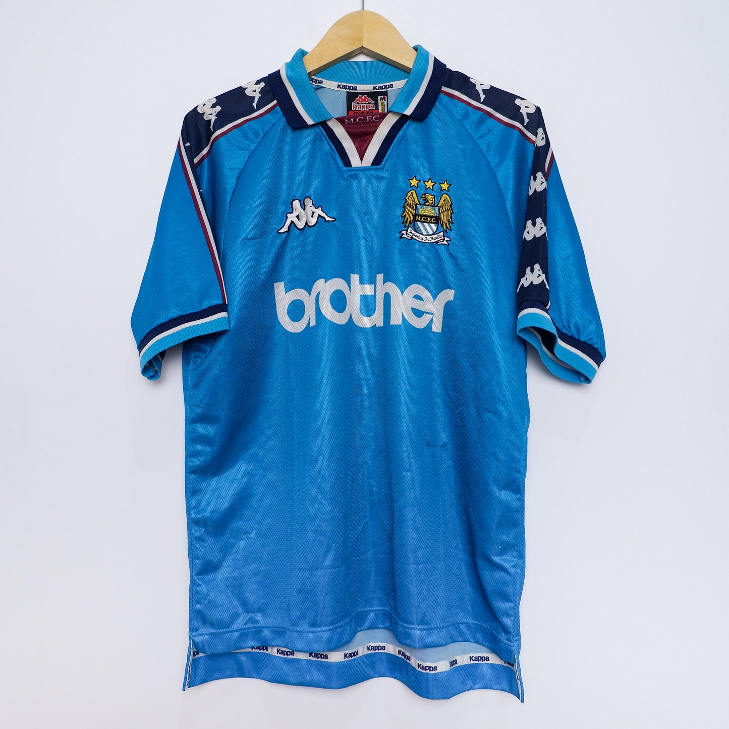 Authentic Manchester City 1997/98 Home Jersey - Size M