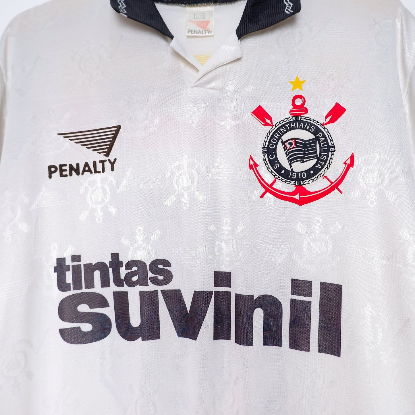 Authentic Corinthians 1995 - Edmundo #10 Size M