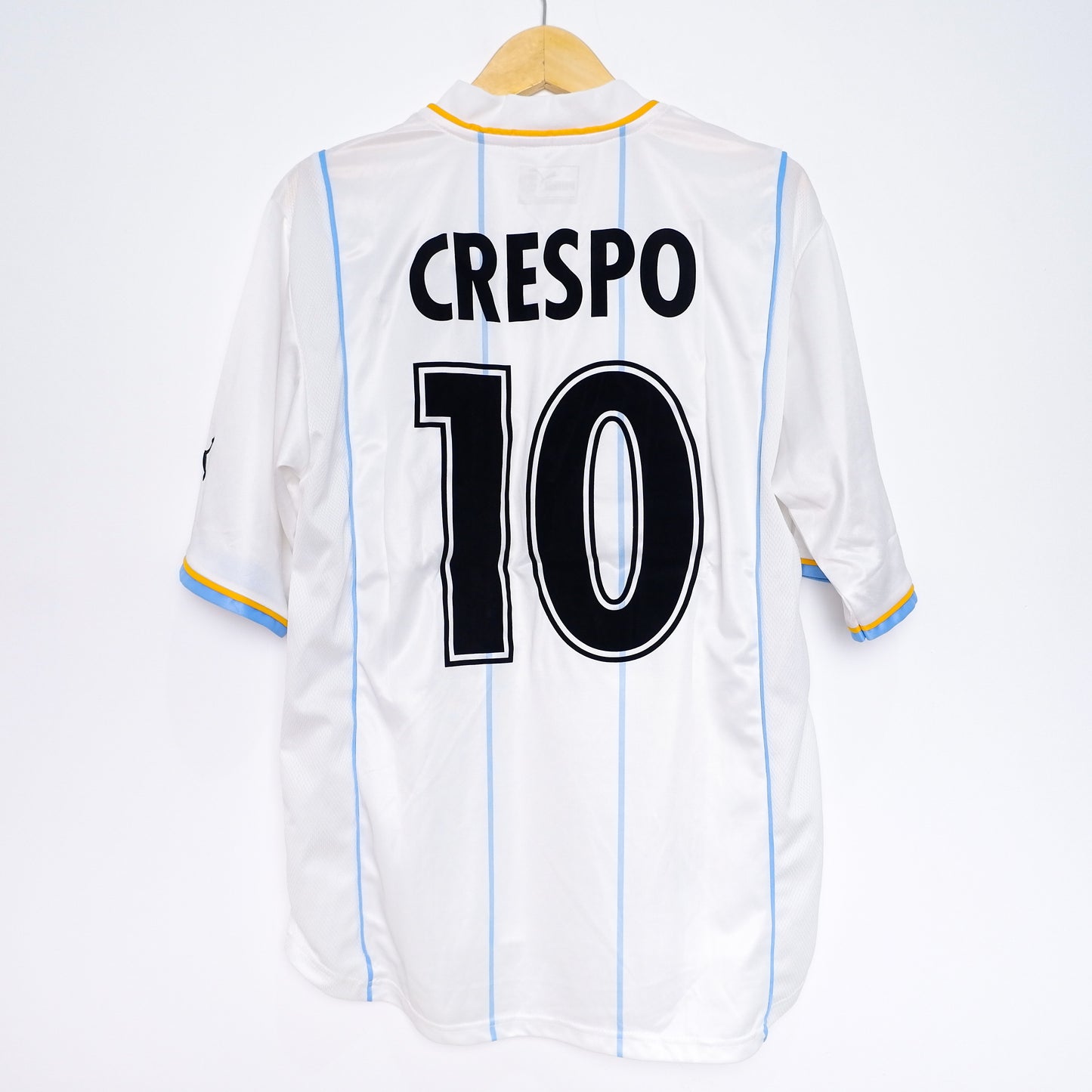 Authentic Lazio 2001/02 Home - Hernán Crespo #10 Size M