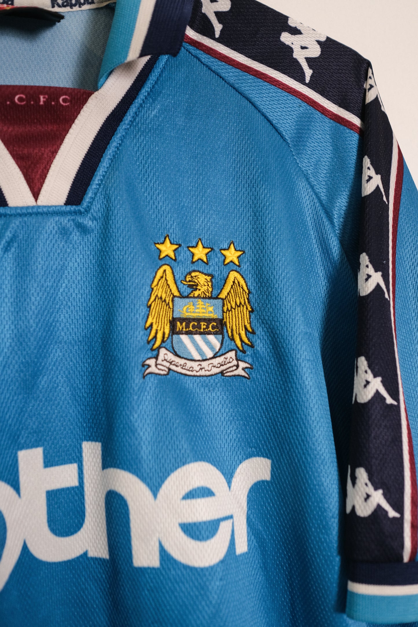 Authentic Manchester City 1997/98 Home Jersey - #2 Size XL