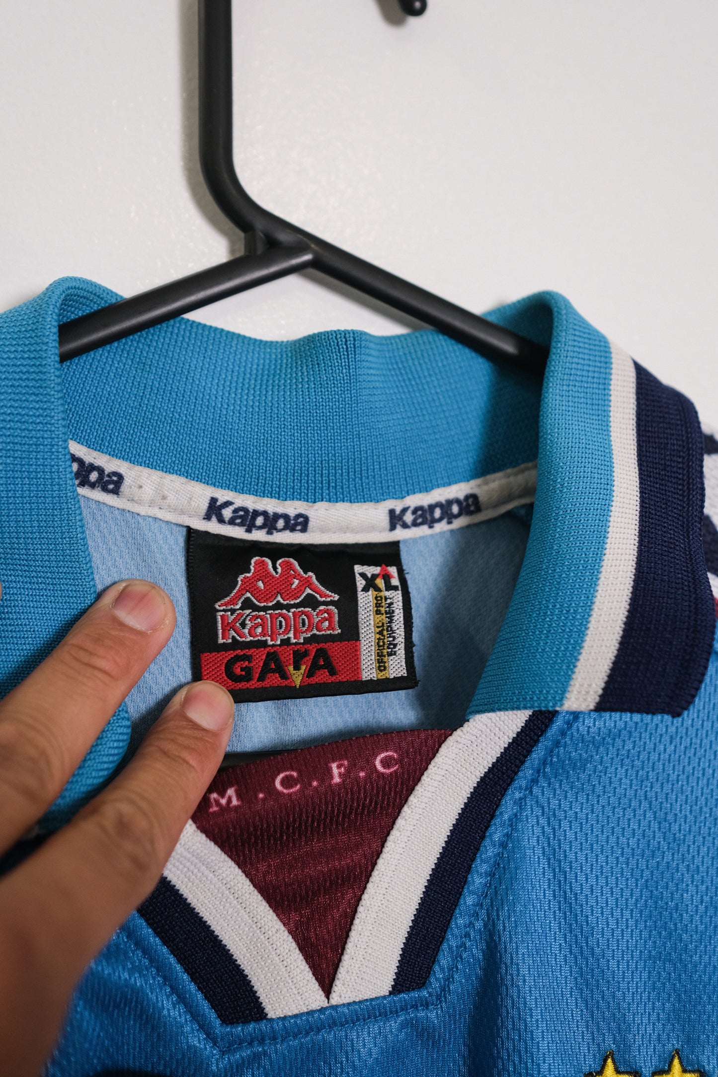 Authentic Manchester City 1997/98 Home Jersey - #2 Size XL