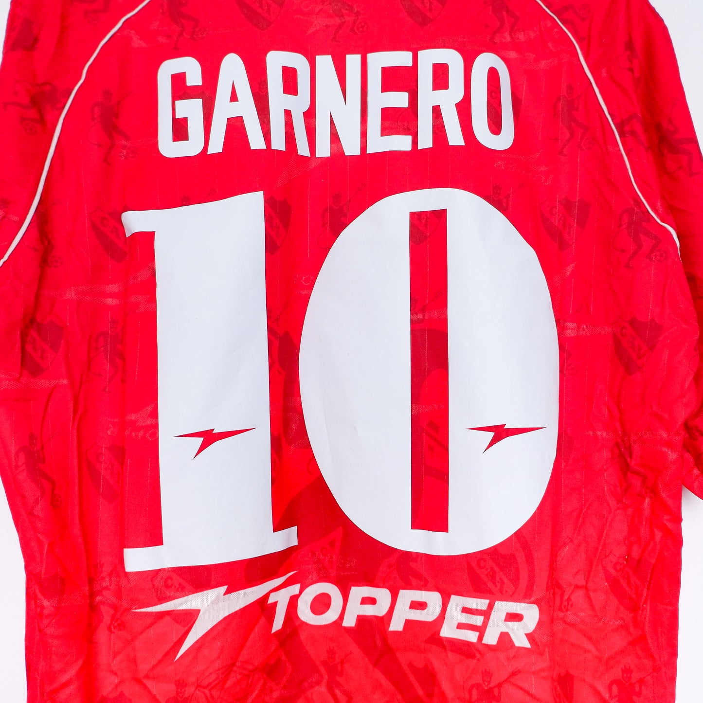 Authentic Independiente 1997 - Daniel Garnero #10 Size M