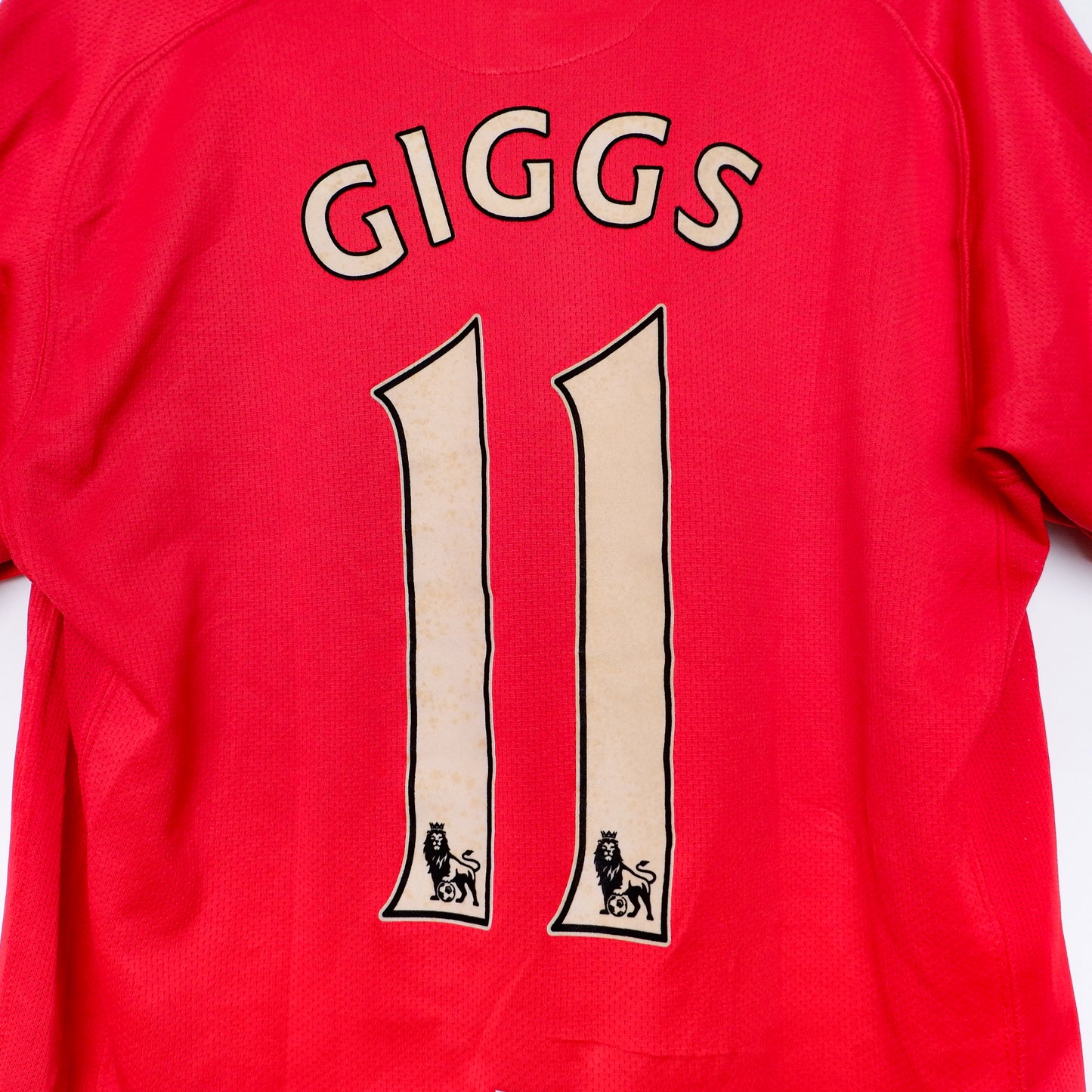 Authentic Manchester United 2007/08 Home - Ryan Giggs #11 Size L