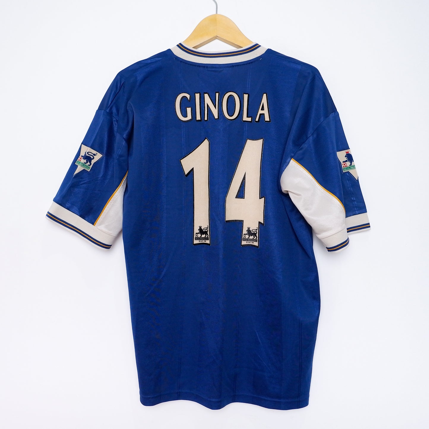 Authentic Tottenham Hotspur 1997/98 Away - David Ginola #14 Size M