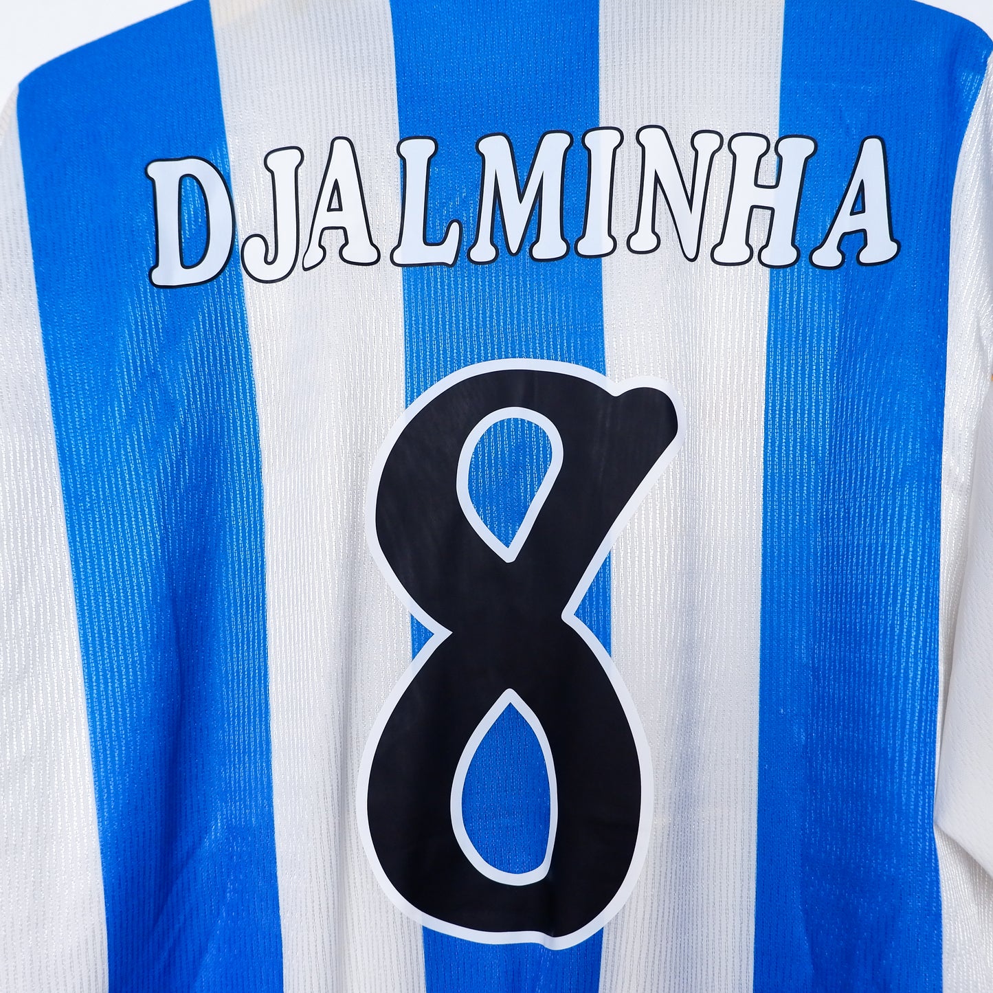 Authentic Deportivo de La Coruña 2000/01 Home - Djalminha #8 Size XL