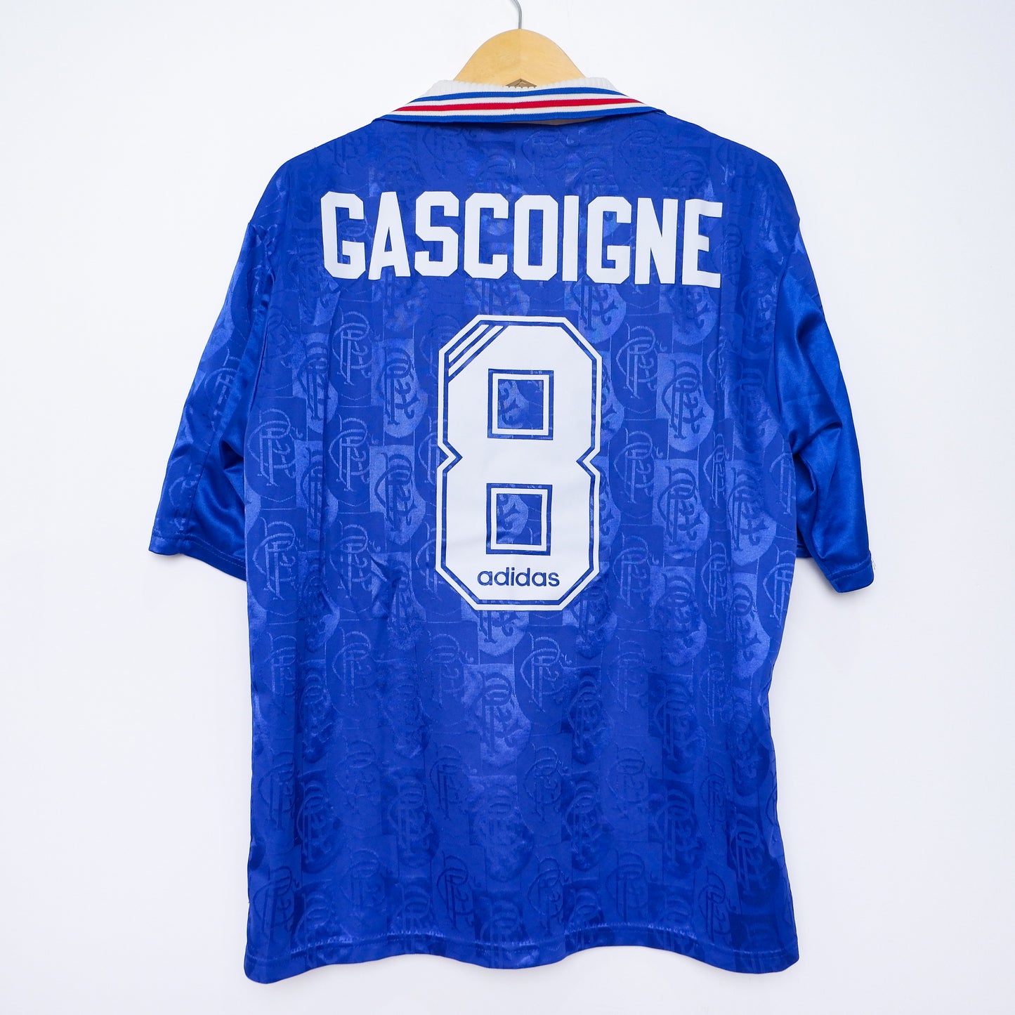 Authentic Rangers 1996/97 - Paul Gascoigne #9 Size L